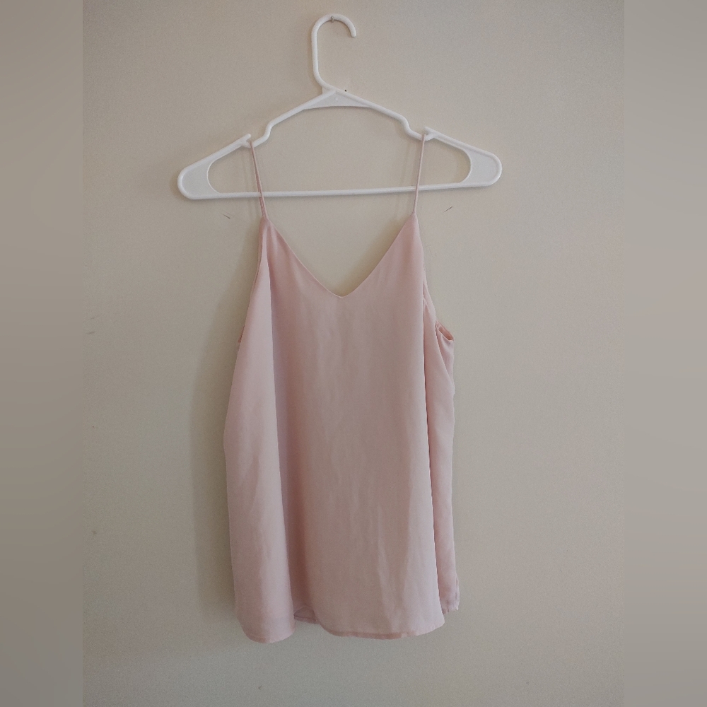 LOFT blush pink button tank 🤍 - Picture 2 of 4